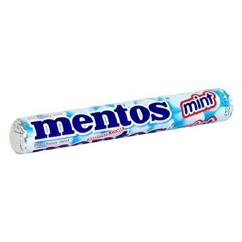 Mentos Amazoncom Mentos Mint Candy 132Ounce Rolls Pack of 30