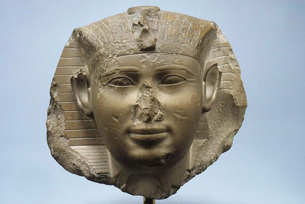 Mentuhotep III Head of a King Possibly Seankhkare Mentuhotep III Middle Kingdom