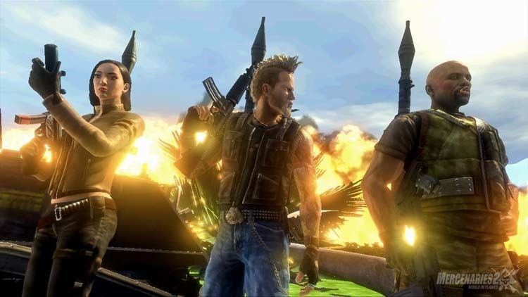 Mercenaries 2: World in Flames Amazoncom Mercenaries 2 World in Flames Xbox 360 Artist Not