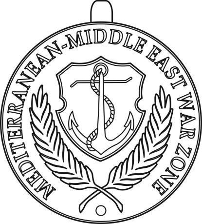 Merchant Marine Mediterranean-Middle East War Zone Medal