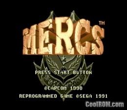 Mercs Mercs ROM Download for Sega Genesis CoolROMcom