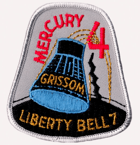 Mercury-Redstone 4 MercuryRedstone 4 Souvenir Mission Patch US AIR FORCE SPACE AND