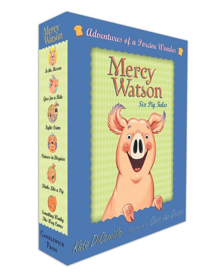Mercy Watson series Amazoncom Mercy Watson Boxed Set Adventures of a Porcine Wonder