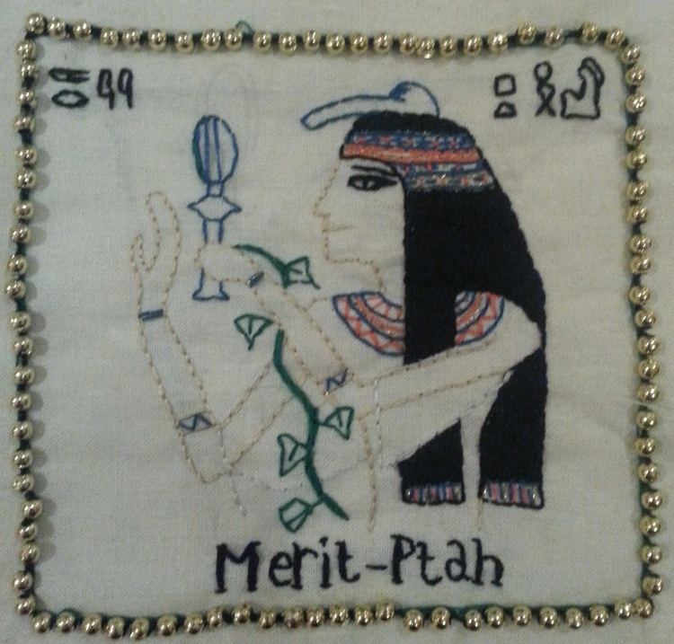 Merit-Ptah MeritPtah c2700 BCE Memphis Egypt Rebel Women Embroidery