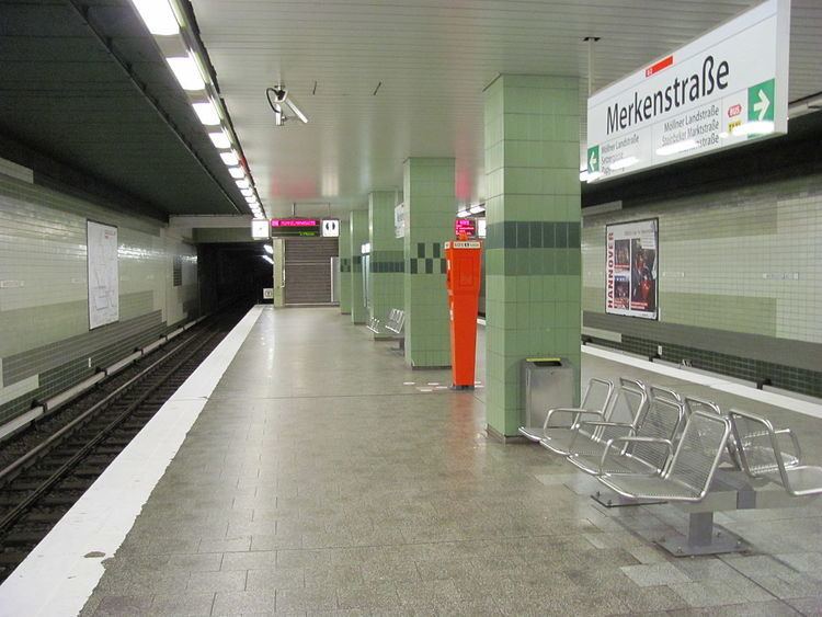 Merkenstraße (Hamburg U-Bahn station)