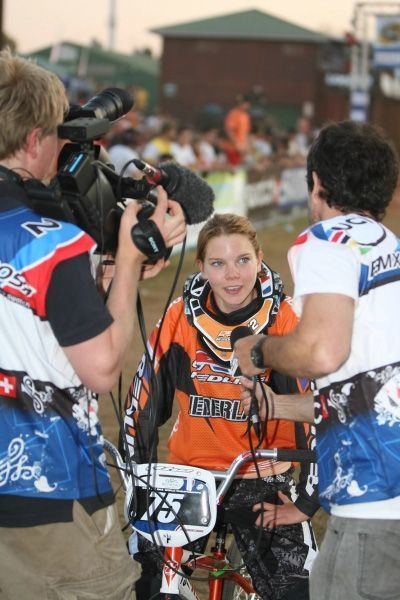 Merle van Benthem Interview with 2010 UCI BMX Junior Women World Champion Merle van