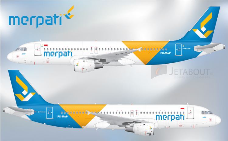 Merpati Nusantara Airlines jetaboutwebscomseamnamerpati320cfmjpg