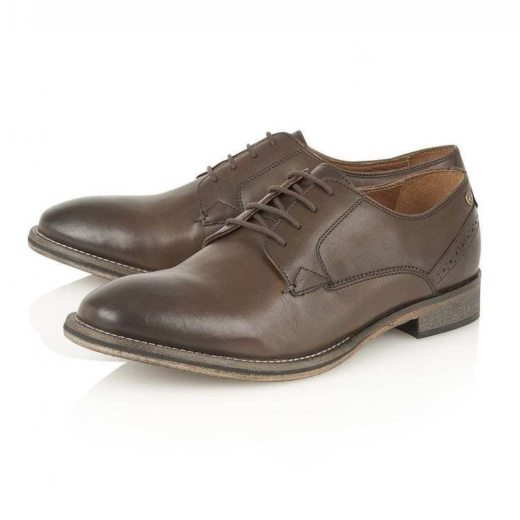 Merton Brown Buy mens Frank Wright Merton Brown Leather LaceUp Shoe online