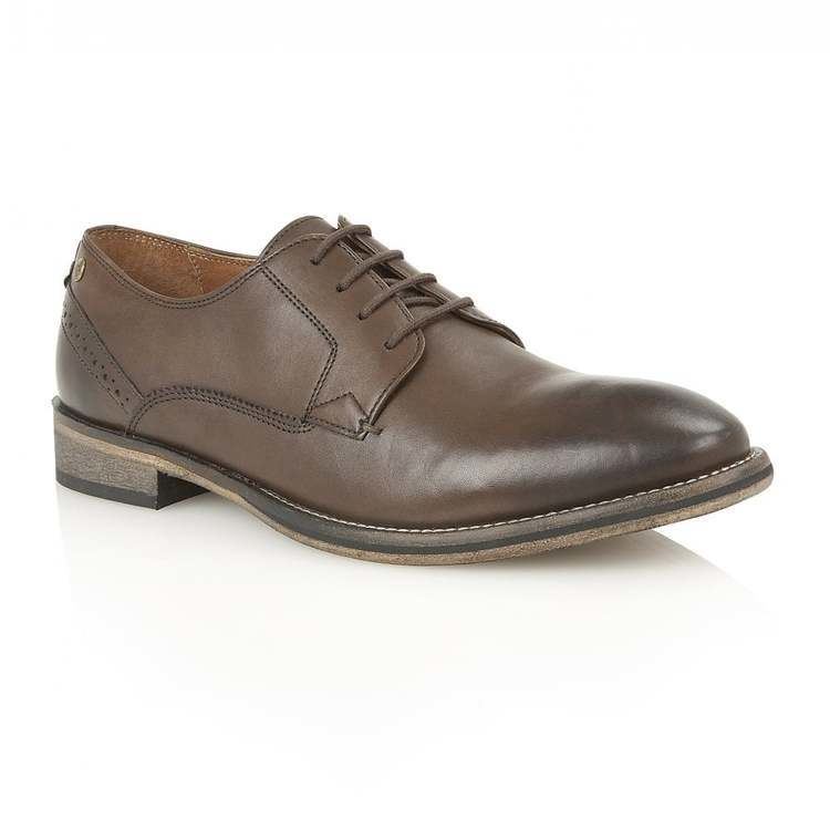 Merton Brown Buy mens Frank Wright Merton Brown Leather LaceUp Shoe online
