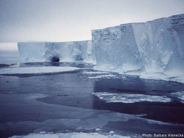 Mertz Glacier Massive iceberg calves from the Mertz Glacier Australian Antarctic
