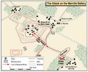 Merville Gun Battery Warfare History Network Attack on The Merville Gun Battery During