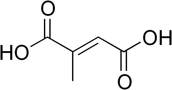 Mesaconic acid httpsuploadwikimediaorgwikipediacommonsdd