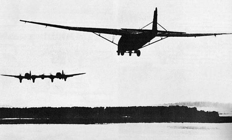 Messerschmitt Me 321 22 April 1943 German Me 323 transport plane fleet shot down