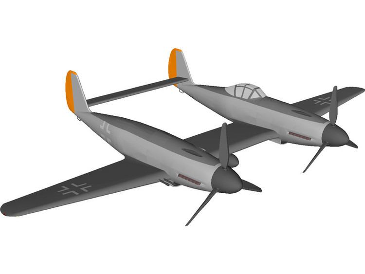 Messerschmitt Me 609 Messerschmitt ME 609 3D Model Download 3D CAD Browser