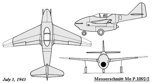 Messerschmitt P.1092 wwwluft46commess3bm10922gif