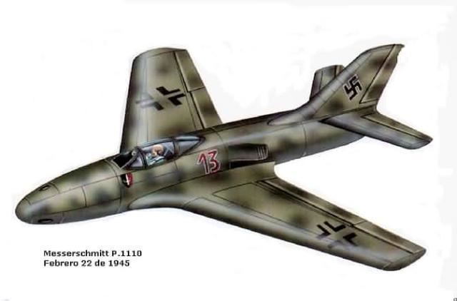 Messerschmitt P.1110 Messerschmitt P1110ww2shotsair force Germany World War II