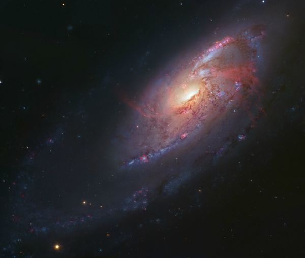 Messier 106 Messier 106 The fourarmed galaxy with an endless appetite klaT