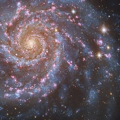 Messier 74 PixInsight FaceOn Spiral Galaxy Messier 74
