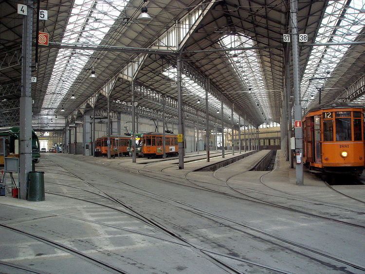 Messina tram depot