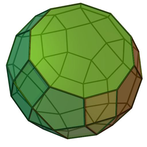 Metagyrate diminished rhombicosidodecahedron