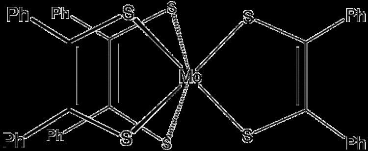 Metal dithiolene complex