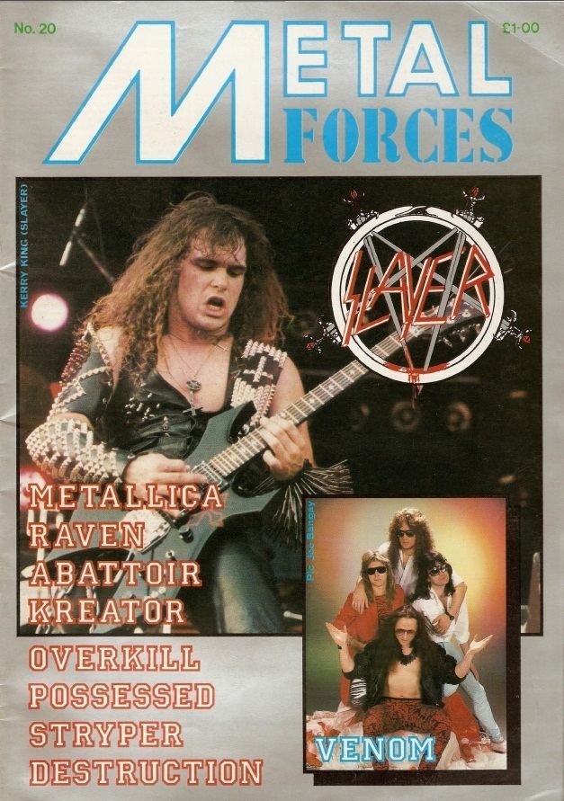 Metal Forces Metal Forces 1 2 3 18 20 amp 43 Fanzine Heavy Metal