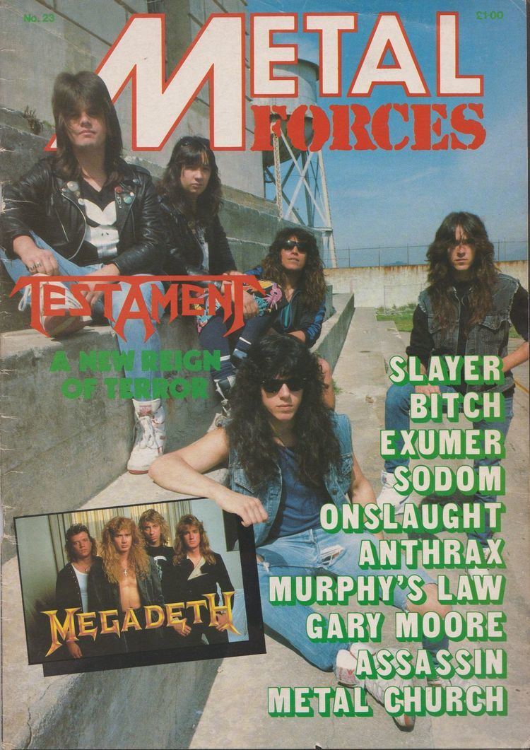 Metal Forces Metal Forces 23 1987 UK Zine Heavy Metal Rarities Forum
