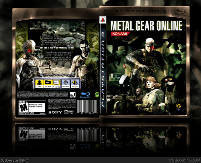 Metal Gear Online vgboxartcomboxesPS329224metalgearonlinepng