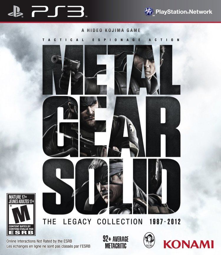 Metal Gear Solid: The Legacy Collection httpsimagesnasslimagesamazoncomimagesI8