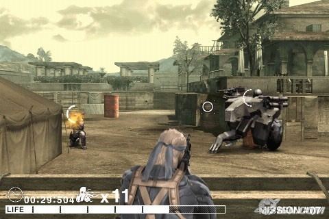 Metal Gear Solid Touch Metal Gear Solid Touch is simple shooter not stealth game SlashGear