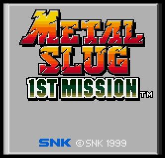 Metal Slug 1st Mission Metal Slug 1st Mission ROM lt NGPC ROMs Emuparadise