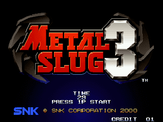 Metal Slug 3 Metal Slug 3 Play Retro SNK Neo Geo games online