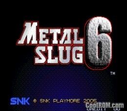 Metal Slug 6 Metal Slug 6 ROM Download for MAME CoolROMcom