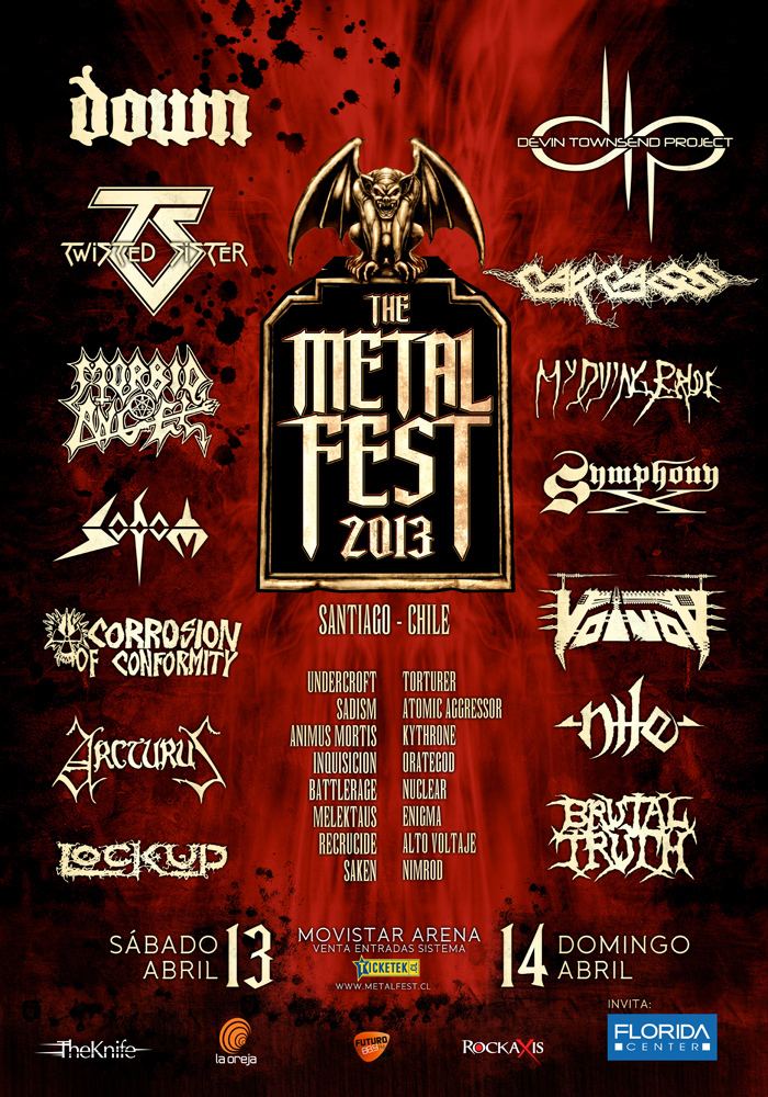 Metalfest THE METAL FEST SANTIAGO 2013