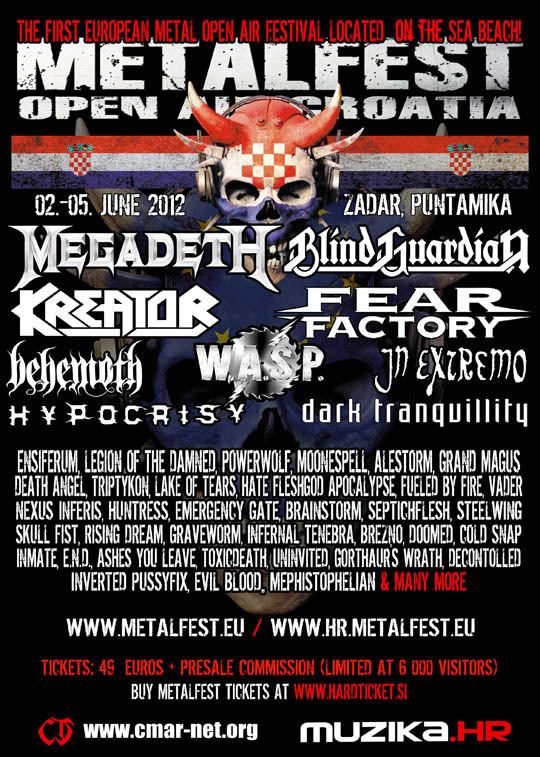 Metalfest Metalfest 2012 All Metal Festivals