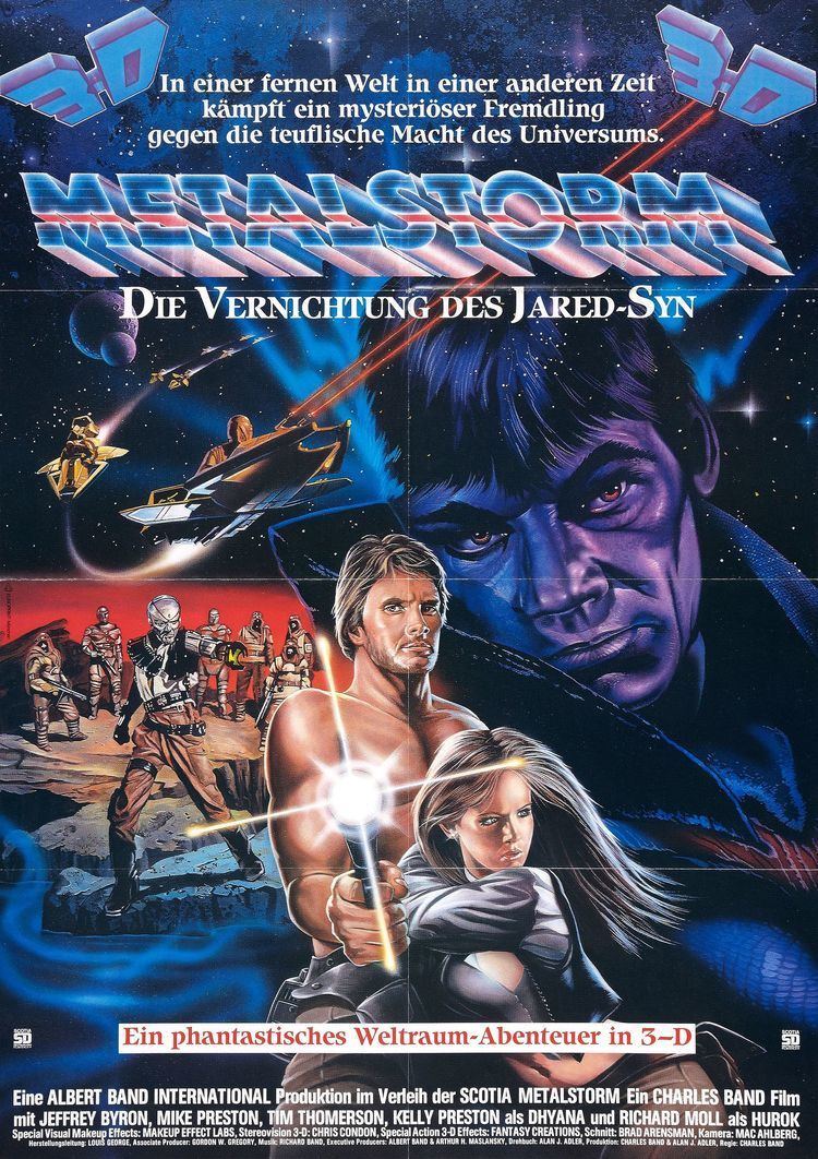 Metalstorm: The Destruction of Jared-Syn Poster for Metalstorm The Destruction of JaredSyn 1983 USA