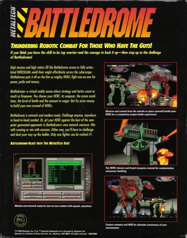 Metaltech: Battledrome Battledrome