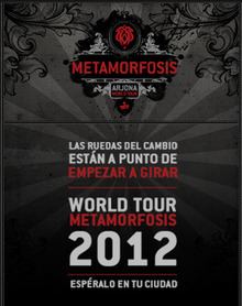 Metamorfosis World Tour httpsuploadwikimediaorgwikipediaenthumb2