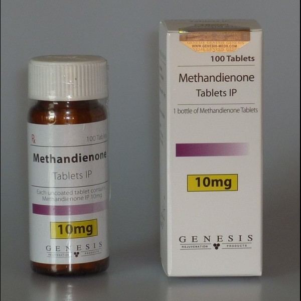 Metandienone Methandienone Tablets Genesis 100 tabs 10 mg Methandienone