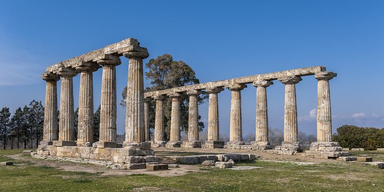 Metapontum Temple of Hera Metapontum Southern Italy Metapontum was Flickr