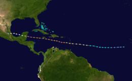 Meteorological history of Hurricane Dean httpsuploadwikimediaorgwikipediacommonsthu