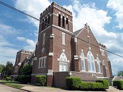Methodist Episcopal Church, South (Paris, Arkansas) httpsuploadwikimediaorgwikipediacommonsthu