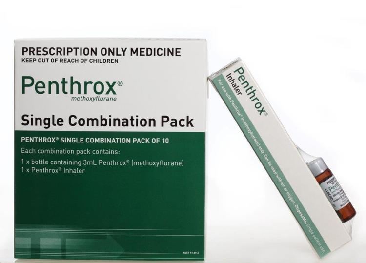 Methoxyflurane Penthrox methoxyflurane Single Combination Medical Developments
