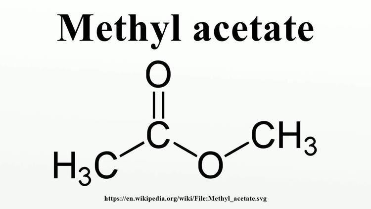 Methyl acetate Methyl acetate YouTube