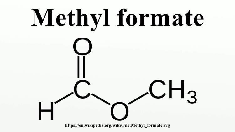 Methyl formate Methyl formate YouTube