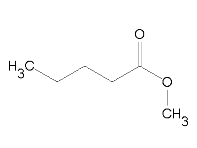 Methyl pentanoate methyl pentanoate C6H12O2 ChemSynthesis