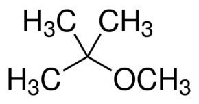 Methyl tert-butyl ether tertButyl methyl ether anhydrous 998 CH33COCH3 SigmaAldrich