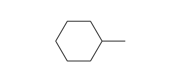 Methylcyclohexane methylcyclohexane Kovats Retention Index
