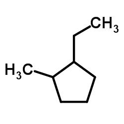 Methylcyclopentane 1Ethyl2methylcyclopentane C8H16 ChemSpider