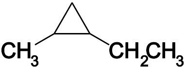 Methylcyclopropane File1ethyl2methylcyclopropanesvg Wikimedia Commons